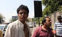 Ram Charan Assaults Car Driver Fighting Photos